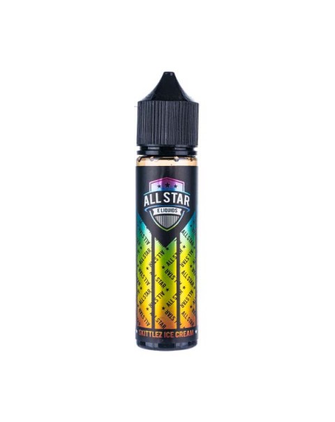 Skittlez Ice Cream 50ml Shortfill E-Liquid by All Star