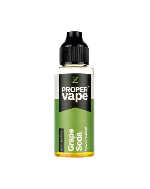 Grape Soda 100ml Shortfill E-Liquid by Proper Vapes