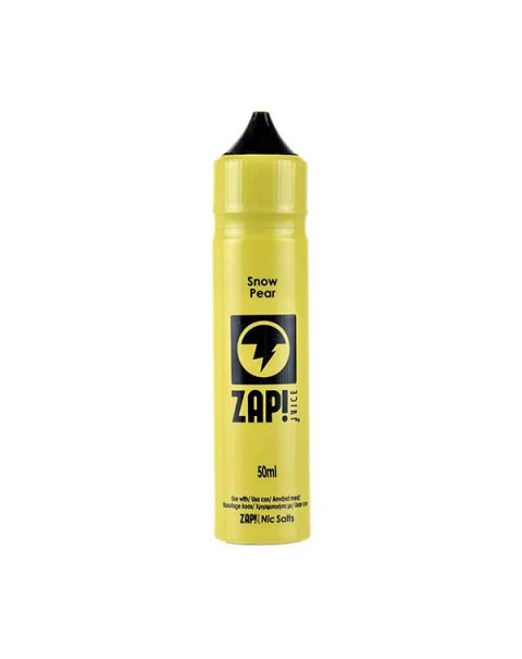 Snow Pear Shortfill E-Liquid by Zap! Juice