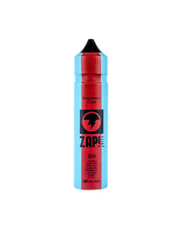 Raspberry Cola Shortfill E-Liquid by Zap! Juice