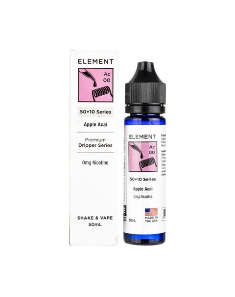 Apple Acai 50ml Shortfill E-Liquid by Element