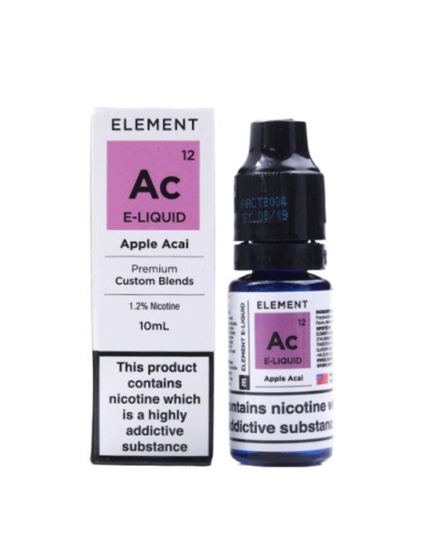 Apple Acai 50/50 E-Liquid by Element