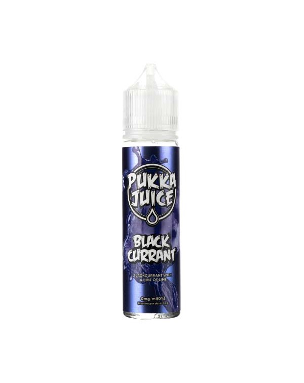 Blackcurrant Shortfill E-Liquid by Pukka Juice