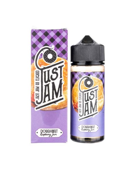 Raspberry Doughnut 100ml Shortfill E-Liquid by Just Jam