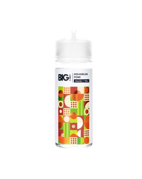 Aquamelon Pome 100ml Shortfill E-Liquid by Big Tasty