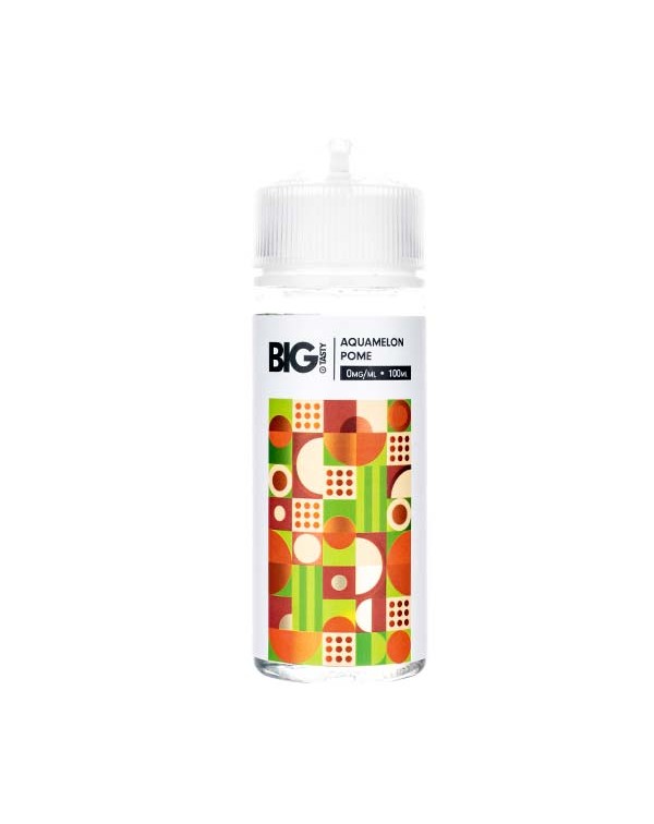 Aquamelon Pome 100ml Shortfill E-Liquid by Big Tas...