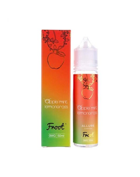 Apple Mint Lemongrass Shortfill E-Liquid by Froot Allure