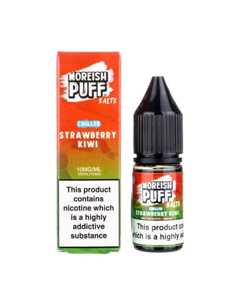 Strawberry & Kiwi Nic Salt E-Liquid by Moreish Puff