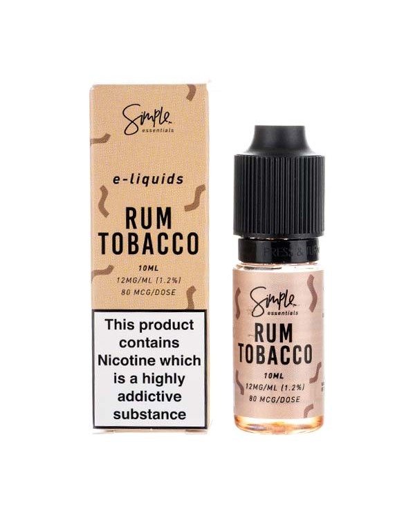 Rum Tobacco E-Liquid by Simple Essentials