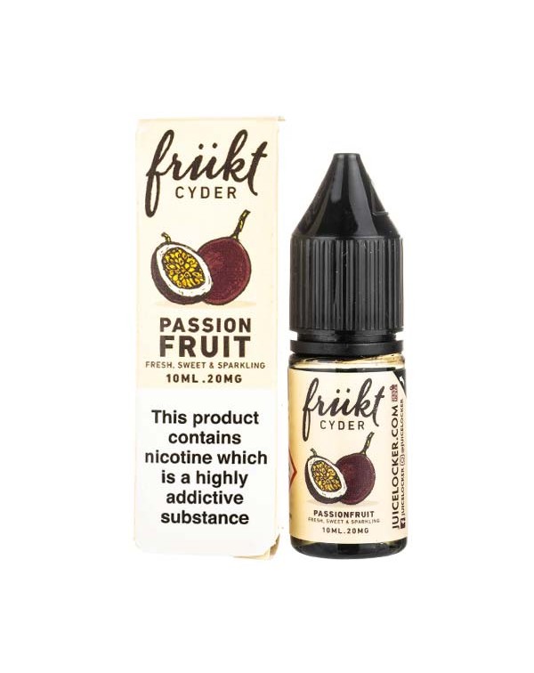 Passionfruit Nic Salt E-Liquid by Frukt Cyder