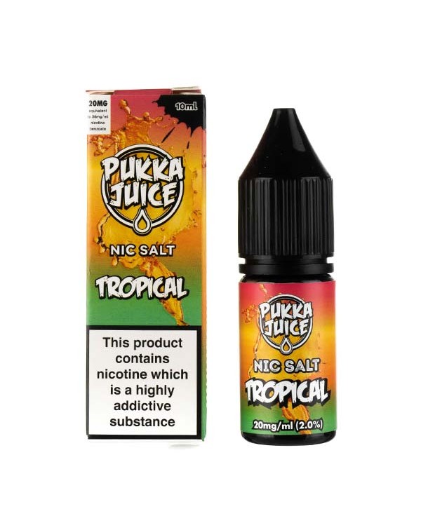 Tropical Nic Salt E-Liquid by Pukka Juice