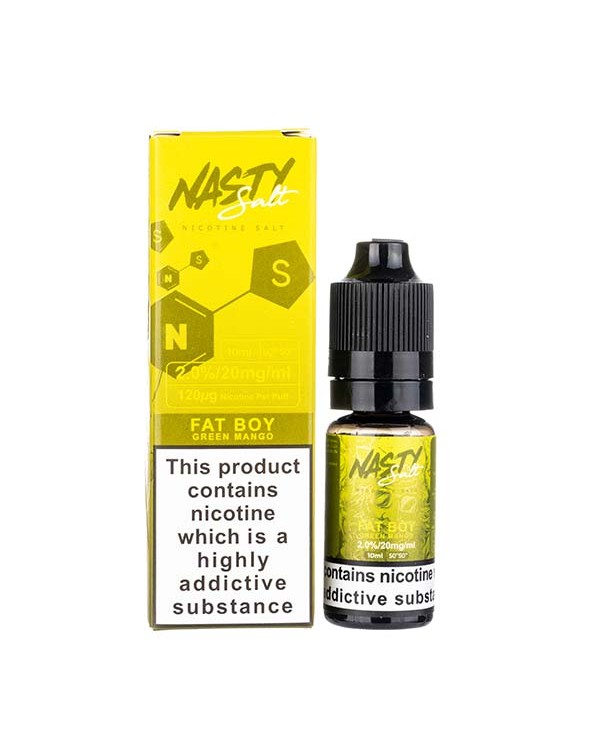 Fat Boy Nic Salt E-Liquid by Nasty Juice