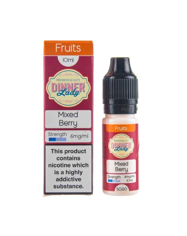 Mixed Berry 50/50 E-Liquid by Dinner Lady
