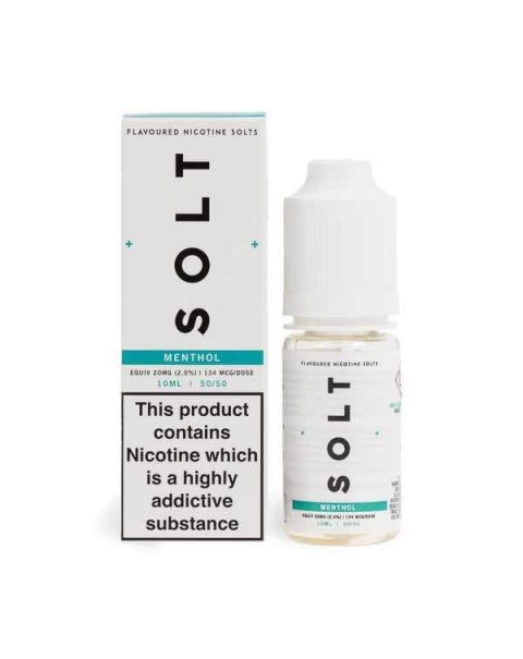 Menthol Nic Salt E-Liquid by Solt