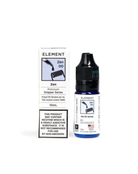 Zen 80/20 E-Liquid by Element