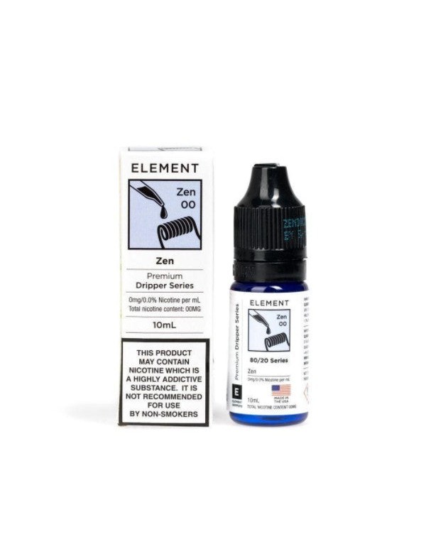 Zen 80/20 E-Liquid by Element