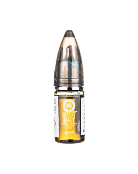 Loaded Lemon Custard Nic Salt E-Liquid by Riot Squad