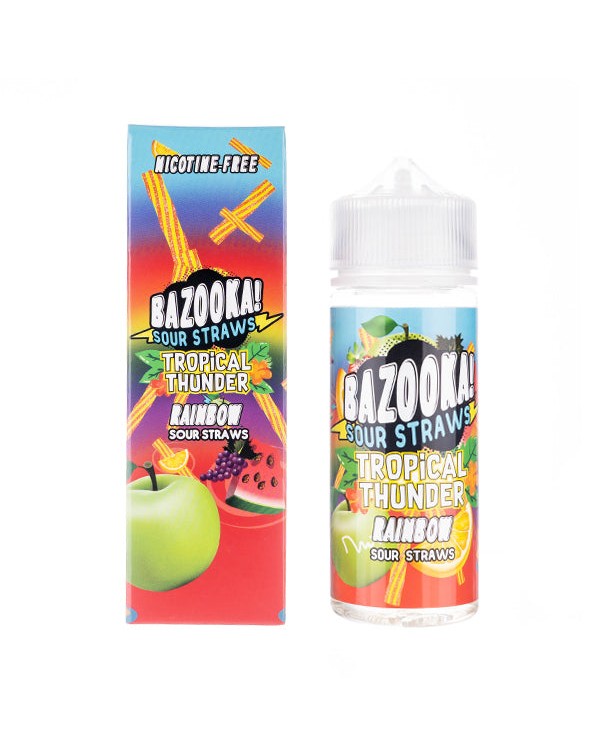 Rainbow Sours Shortfill E-Liquid by Bazooka!