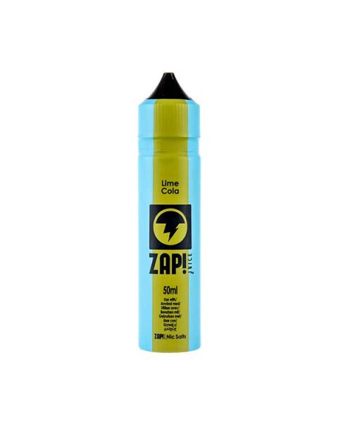 Lime Cola Shortfill E-Liquid by Zap! Juice