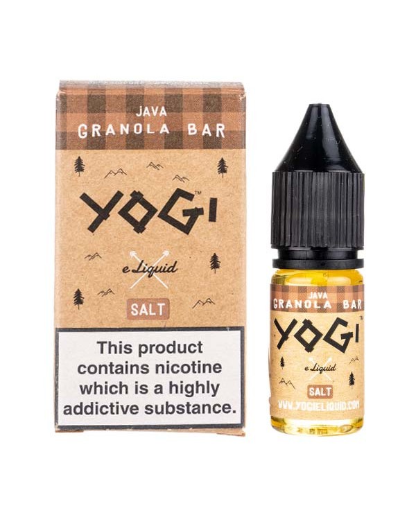 Java Granola Bar Nic Salt E-Liquid by Yogi Salts