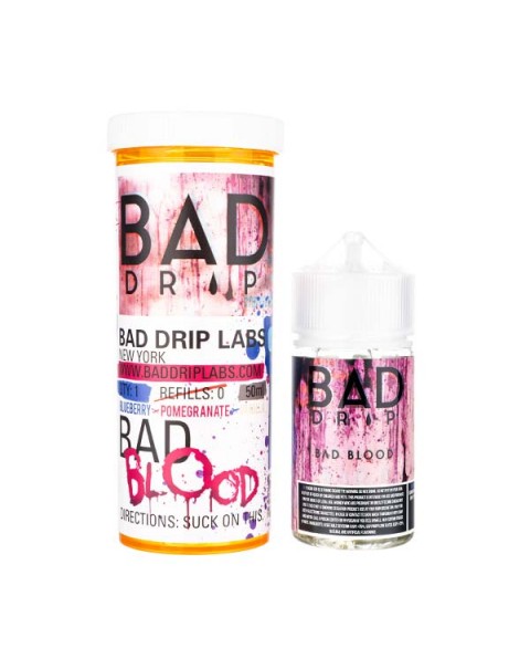 Bad Blood Shortfill E-Liquid by Bad Drip Labs