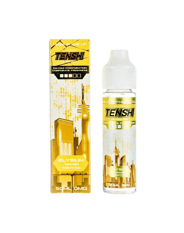 Elysium Mango Menthol Shortfill E-Liquid by Tenshi...