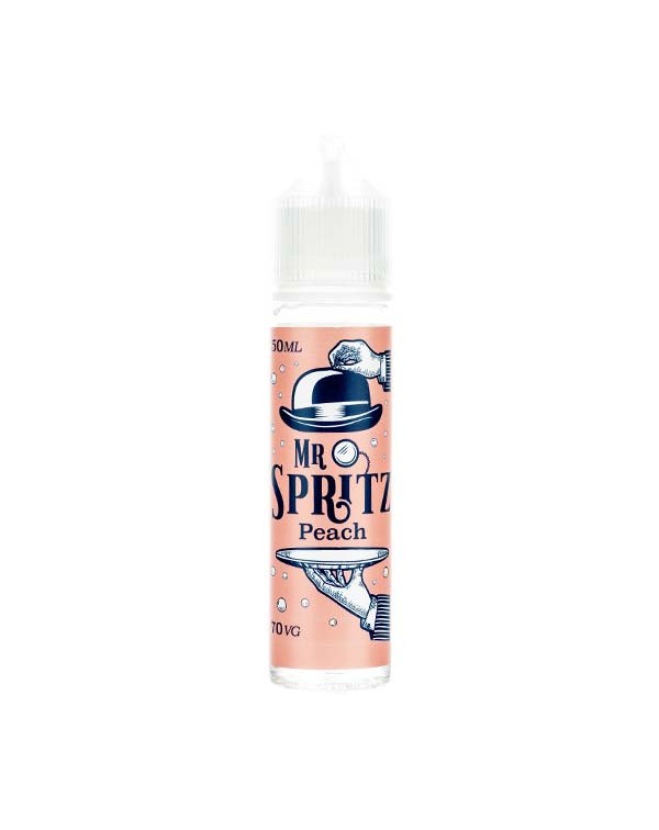 Peach Shortfill E-Liquid by Mr Spritz