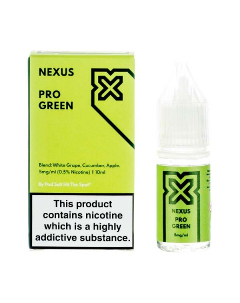 Pro Green Nic Salt E-Liquid by Pod Salt Nexus