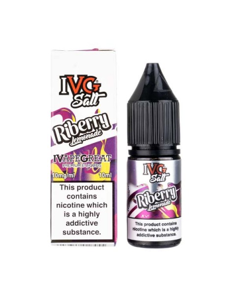 Riberry Lemonade Nic Salt E-Liquid by IVG