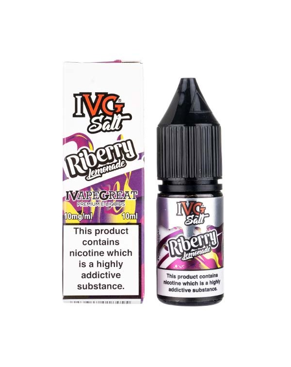 Riberry Lemonade Nic Salt E-Liquid by IVG