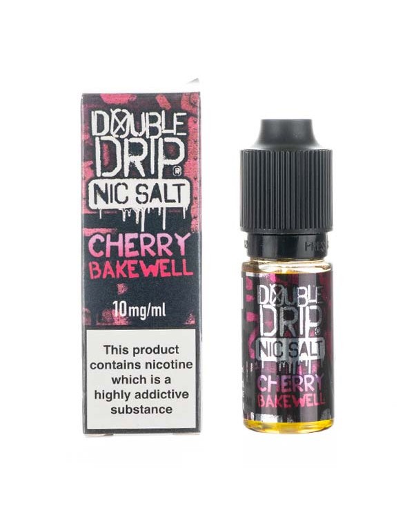 Cherry Bakewell Nic Salt E-Liquid by Double Drip