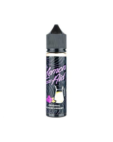 Original Blackcurrant Shortfill E-Liquid by Lemon Aid