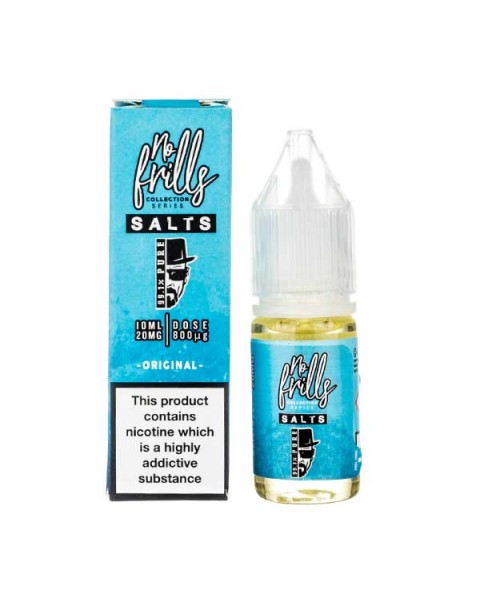 Original Nic Salt E-Liquid by No Frills 99.1% Pure