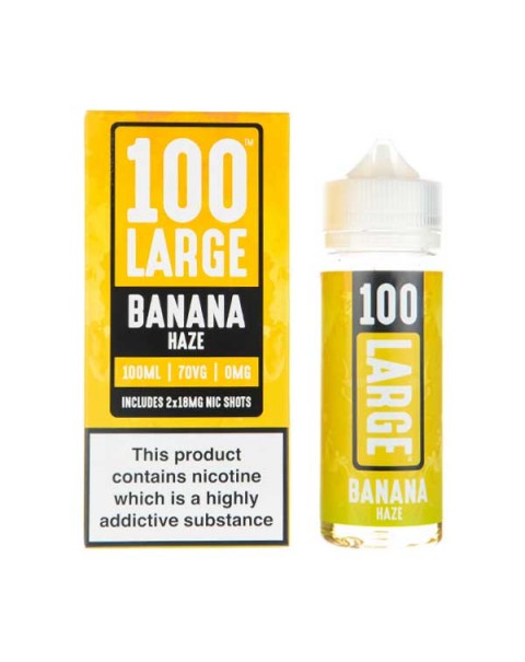 Banana Haze Shortfill E-Liquid by 100 Large