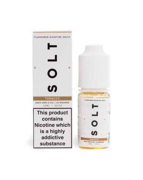 Tobacco Nic Salt E-Liquid by Solt