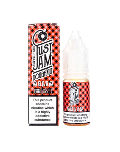 Strawberry Doughnut Nic Salt E-Liquid by Just Jam