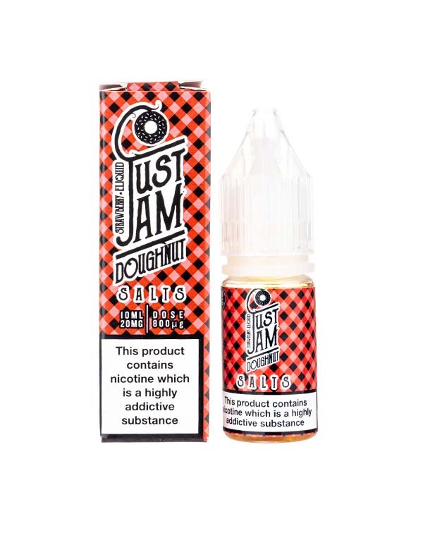 Strawberry Doughnut Nic Salt E-Liquid by Just Jam