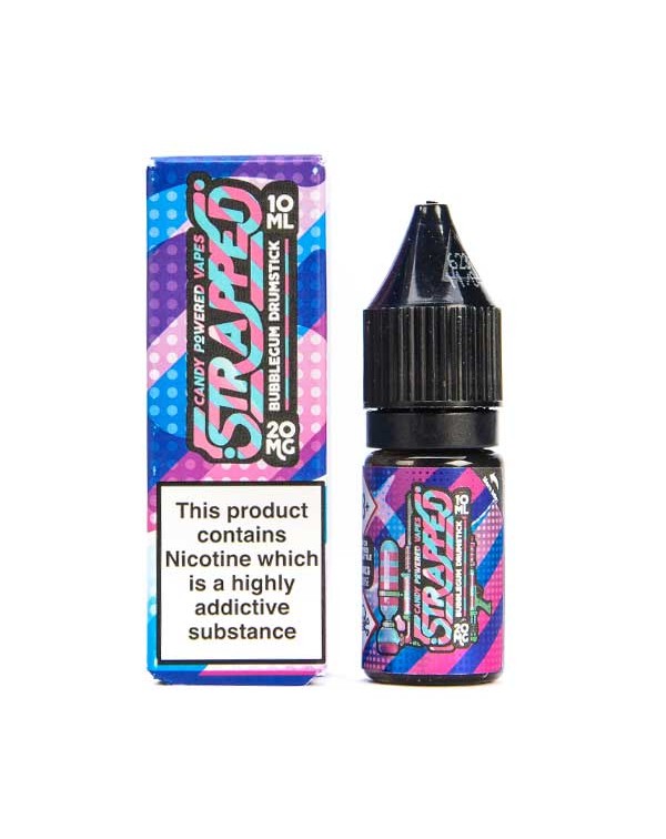 Bubblegum Drumstick Nic Salt E-Liquid by Strapped