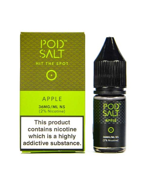 Apple Nic Salt E-Liquid by Pod Salt