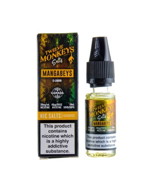 Mangabeys Nic Salt E-Liquid by Twelve Monkeys