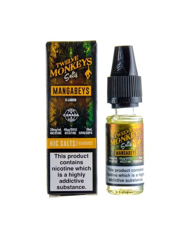 Mangabeys Nic Salt E-Liquid by Twelve Monkeys