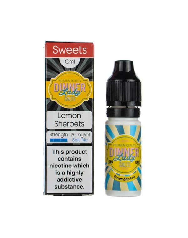 Lemon Sherbets Nic Salt E-Liquid by Dinner Lady