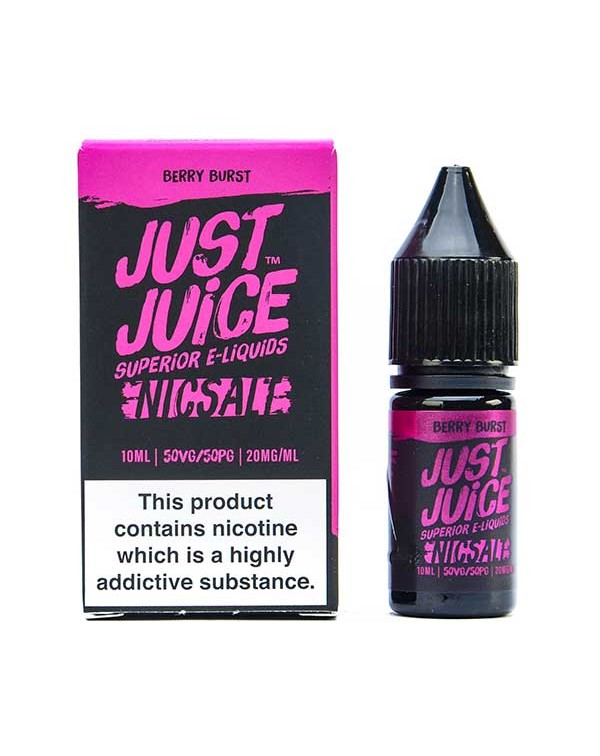 Berry Burst Nic Salt E-Liquid by Just Juice