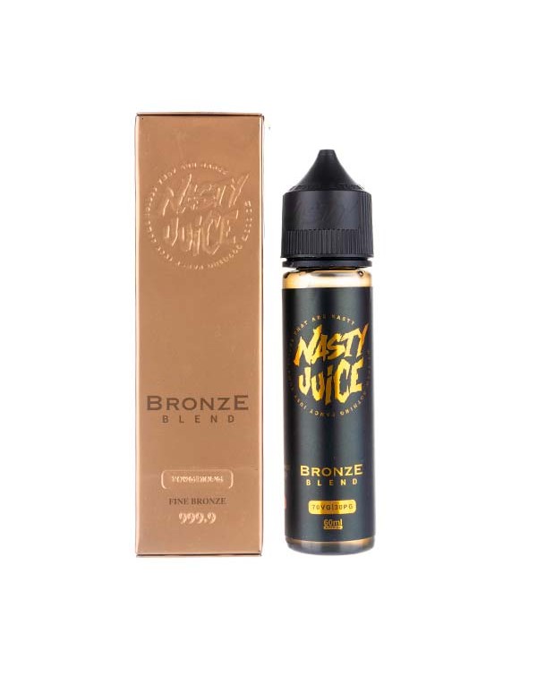 Tobacco Bronze Blend Shortfill E-Liquid by Nasty J...