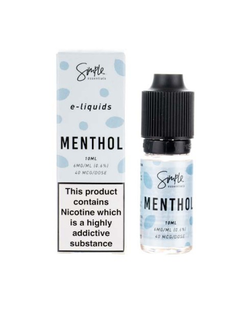 Menthol E-Liquid by Simple Essentials