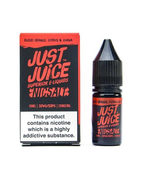 Blood Orange & Guava Nic Salt E-Liquid by Just Juice