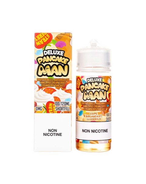 Deluxe Pancake Man 100ml Shortfill E-Liquid by Vape Breakfast Classics