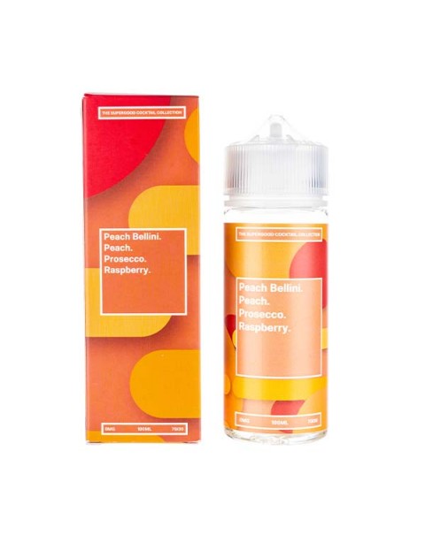 Peach Bellini 100ml Shortfill E-Liquid by Supergood