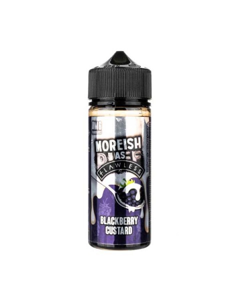 Blackberry Custard Shortfill E-Liquid by Moreish Puff