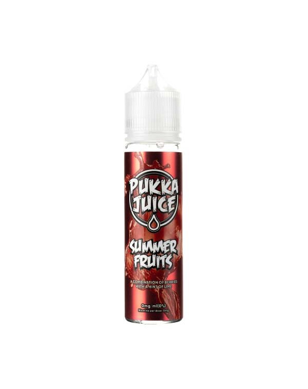 Summer Fruits Shortfill E-Liquid by Pukka Juice